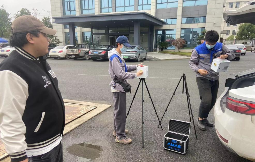 坚锋®牢助安全壁垒 开展职业病危害因素现场检测