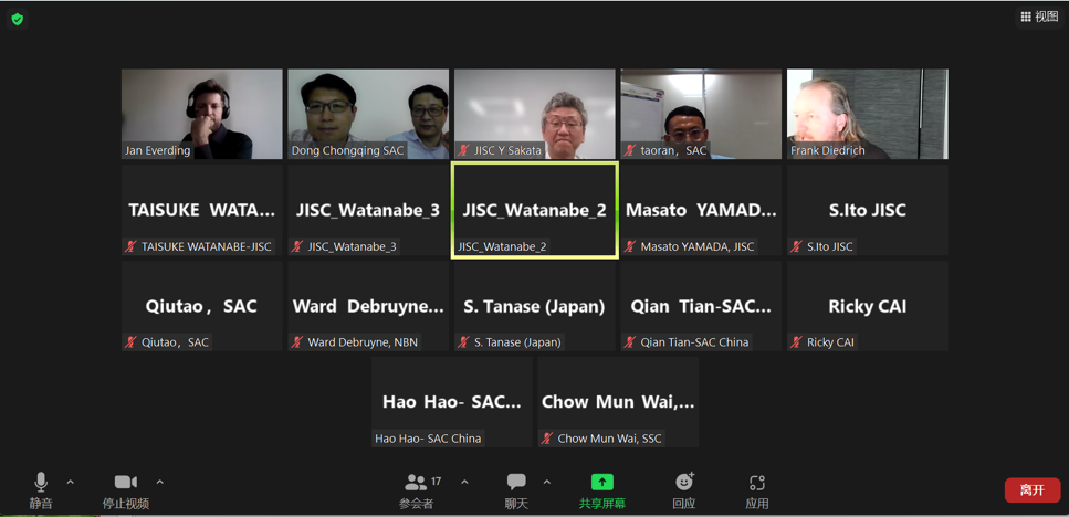 逆向物流标准化工作组参加国际标准化组织会议